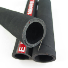High Temperature Resistance Black Wrap Surface 3 Inch Flexible Water Mud  Suction And Discharge Rubber Hose